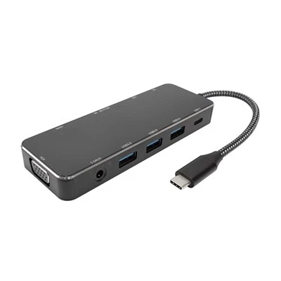 11-in-1 USB C többportos adapter-dokkolóállomás