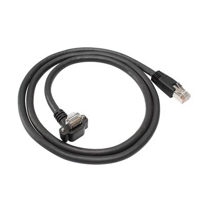 RJ45 szögletes RJ45 rögzítőcsavarhoz GigE kamera Ethernet kábel
